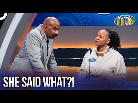 "I Don't Want To Be Found Naked WHERE?!" | Family Feud