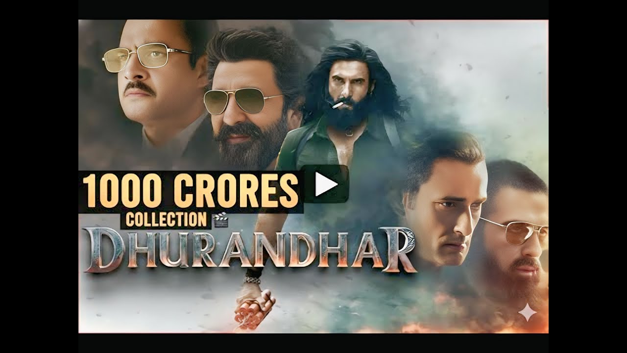 Dhurandhar 🔥 1000 Crores Collection | Blockbuster Action Movie | Box Office Record