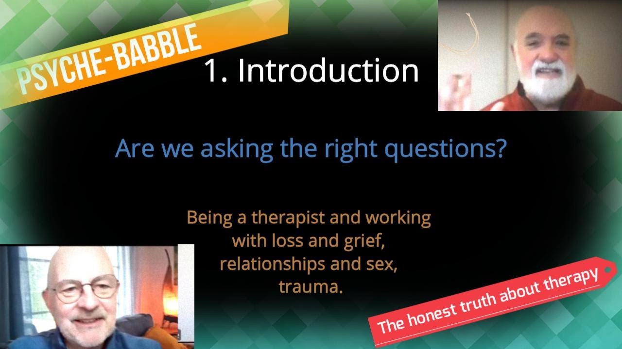 You Are not Allowed to Ask That Question!?  Therapists talking common sensibly about therapy.