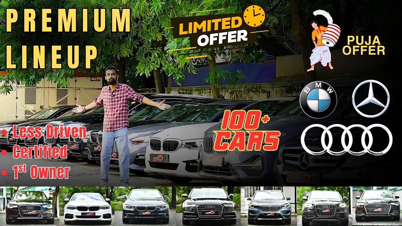 Luxury Cars Showdown 2025 🚘 Audi | BMW | Mercedes | Starting ₹8.99 Lakh | MS Motor India