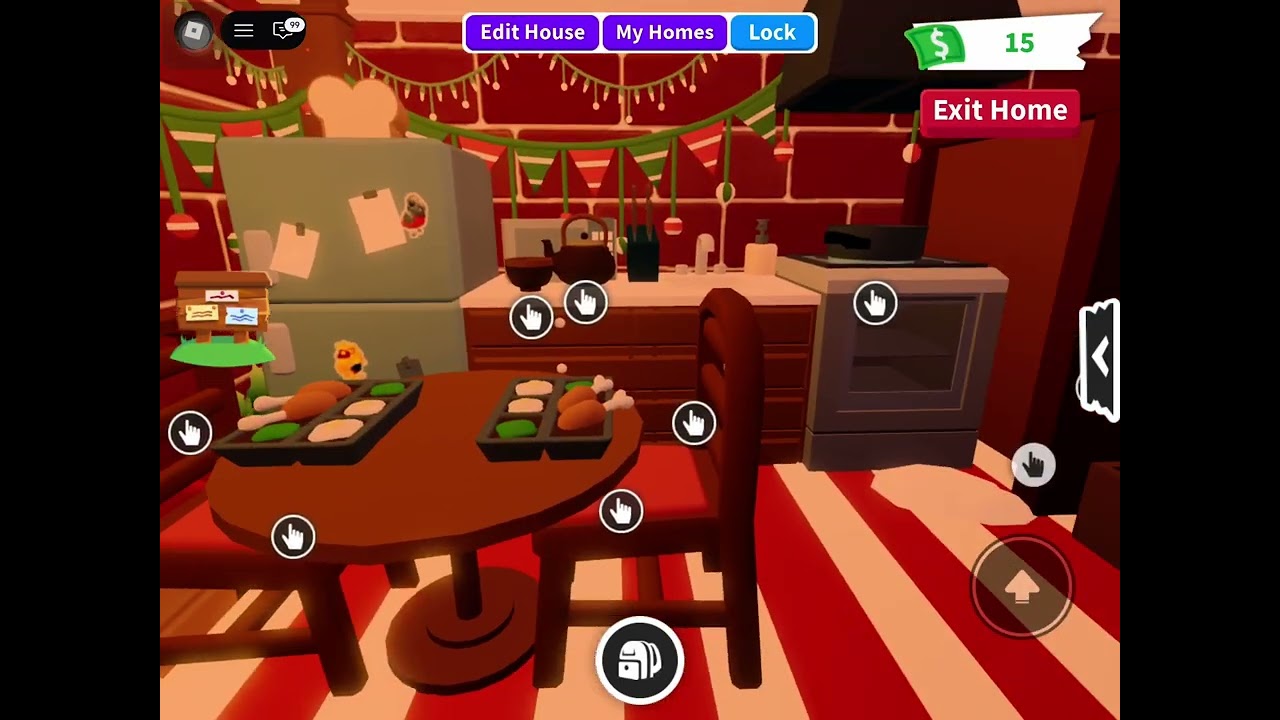 Trading cute cozy Christmas themed house! || 