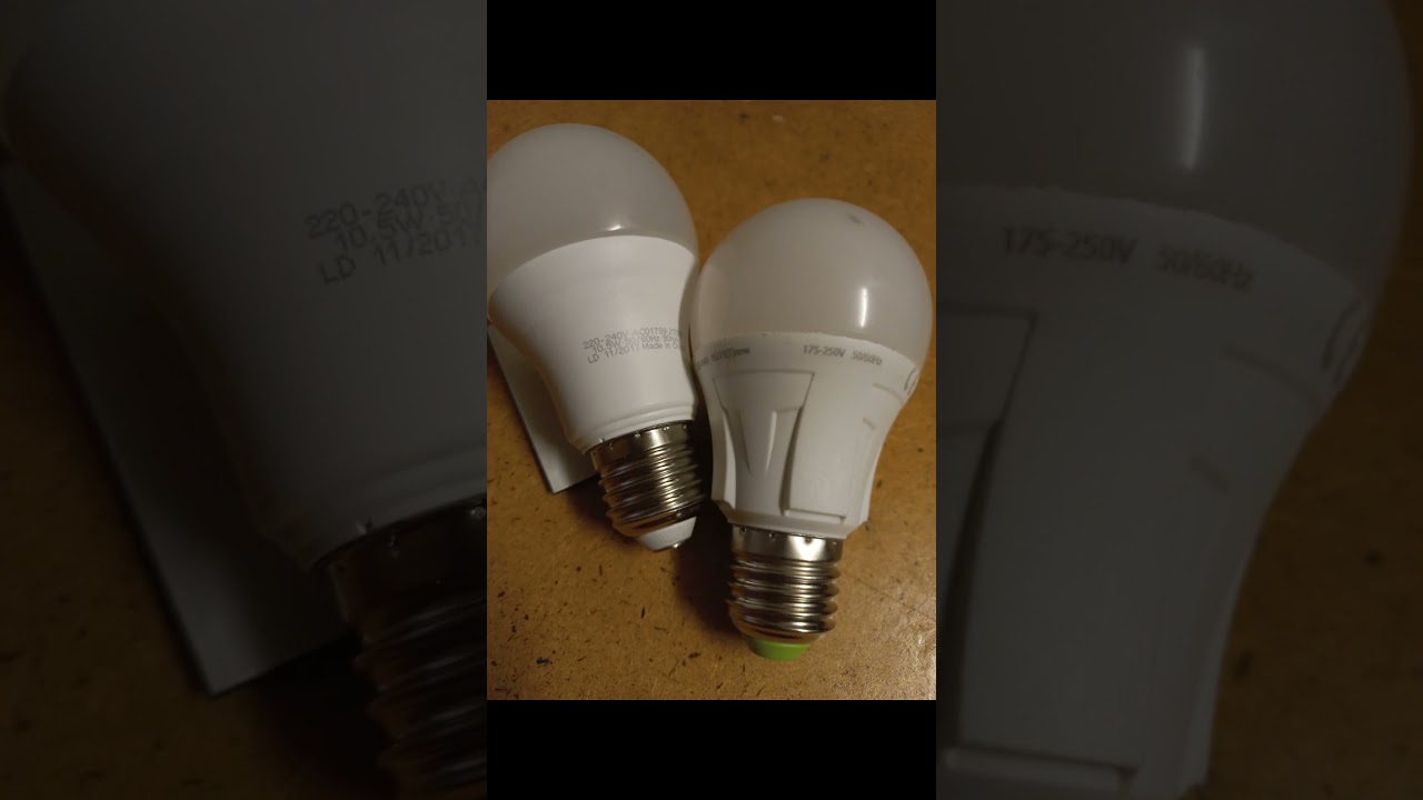 Як обрати світлодіодну лампу (робоча напруга)