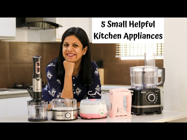 5 Small Helpful Kitchen Appliances