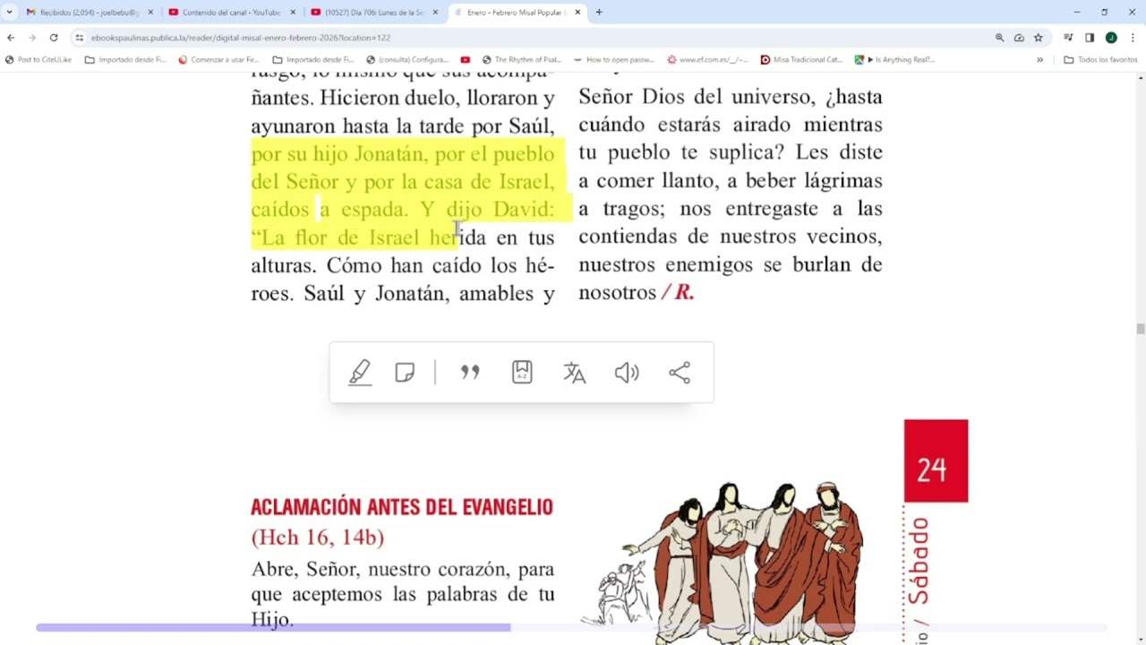 Día 711: San Francisco de Sales, obispo y doctor. Sábado 2a. Semana del Tiempo Ordinario (ciclo A)
