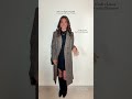 WINTER TRENCH COAT YOU NEED 🤎🧥❄️ | BLACK MINI DRESS + BOOTS | #RIOHAS #VIVAIA #winteroutfit
