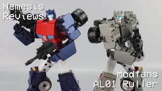 Nemesis Reviews Modfans AL01 Ruller (Silver and Blue)