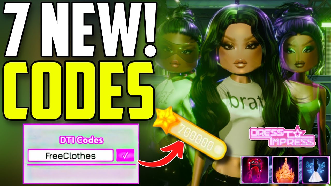 AUGUST! *NEW* UPDATE!! ⚠️DRESS TO IMPRESS ROBLOX CODES 2024 - DRESS TO ...