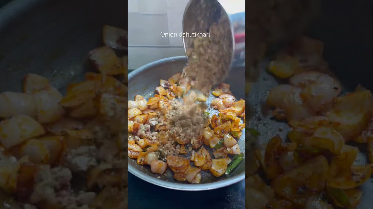 Onion dahi tikhari | Dahi tikhari | Tikhari recipe | Onion tikhari 