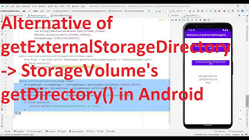 Alternative of getExternalStorageDirectory-deprecated API-for Android App - SDK/ API 30 and above.