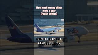 FedEx pilot salary