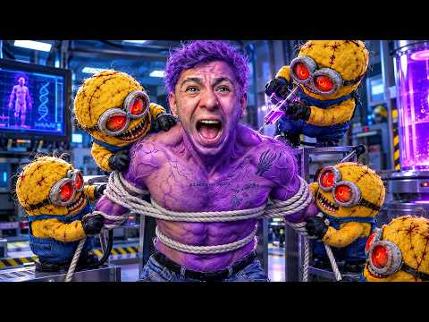THE MINIONS.exe EXPERIMENT ON ME! *THEY TURN ME INTO A PURPLE MINION*