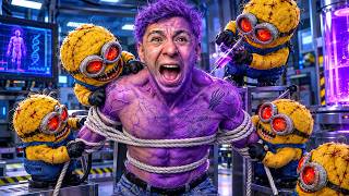 LOS MINIONS.exe EXPERIMENTAN CONMIGO! *ME TRANFORMAN EN UN MINION MORADO*