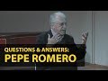 Pepe Romero answers the questions – Guitar Virtuosi 2019, Moscow