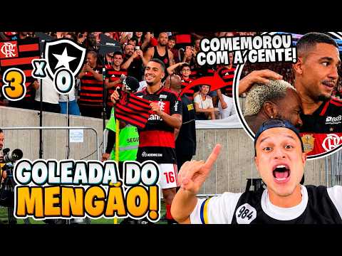 FLAMENGO THRASHES RIVAL IN DERBY AND CLOSES IN ON THE LEADER!! SAMUEL LINO CELEBRATED WITH US!!