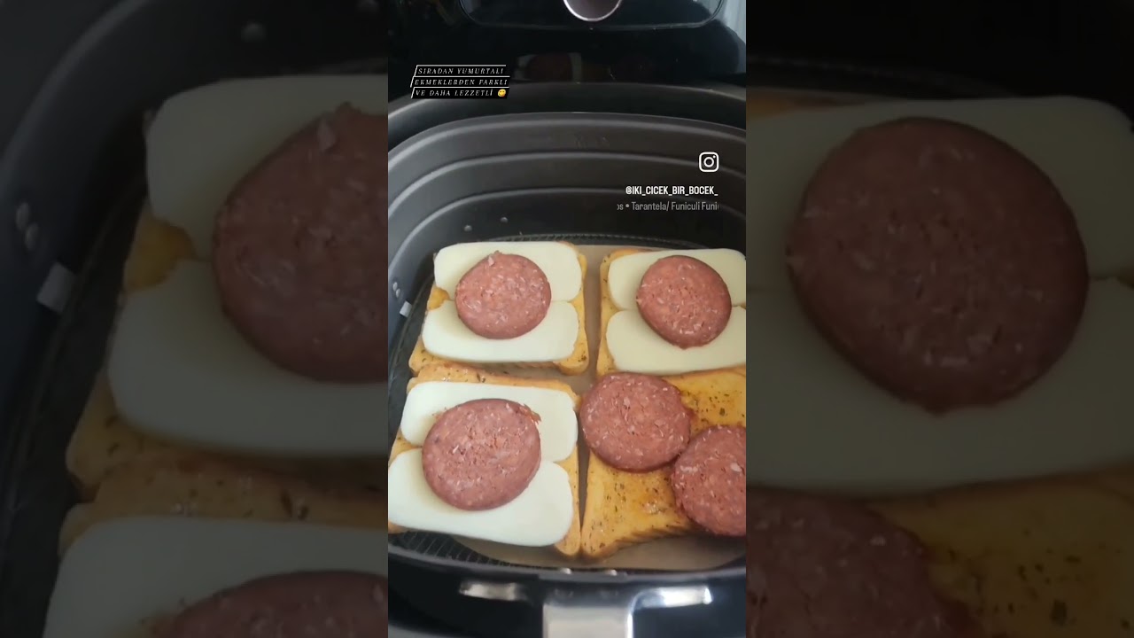 #airfryer #airfryertarifleri #keşfet #keşfetteyiz #viral #fyp #viralvideo #kahvaltı #yemektarifi