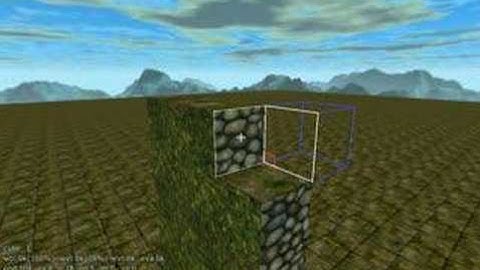 Cube 2 Map Tutorial 2: Extending Walls and Adding Textures