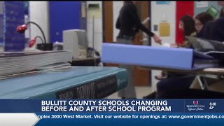 Bullitt County Schools changing before and after school program