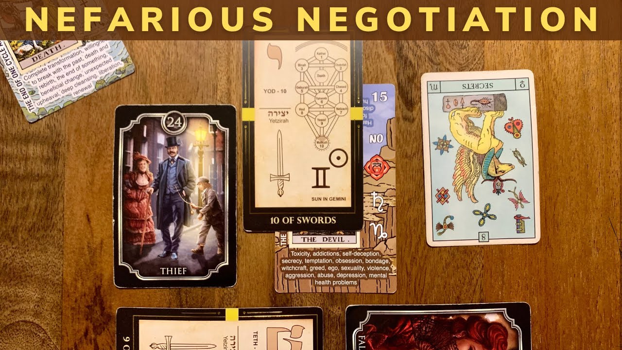 They want out, karmic wont negotiate bcuz they think they love you, trapped, watching you walk away