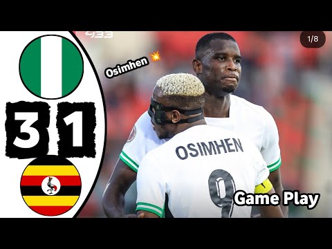 Nigeria Vs Uganda 3 1 All Goals Highlights CAF Africa Cup Of Nations 2025 