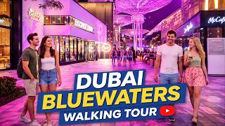 Dubai Bluewaters Island 4K Walking Tour 2026 | Ain Dubai, Marina & Hidden Gems