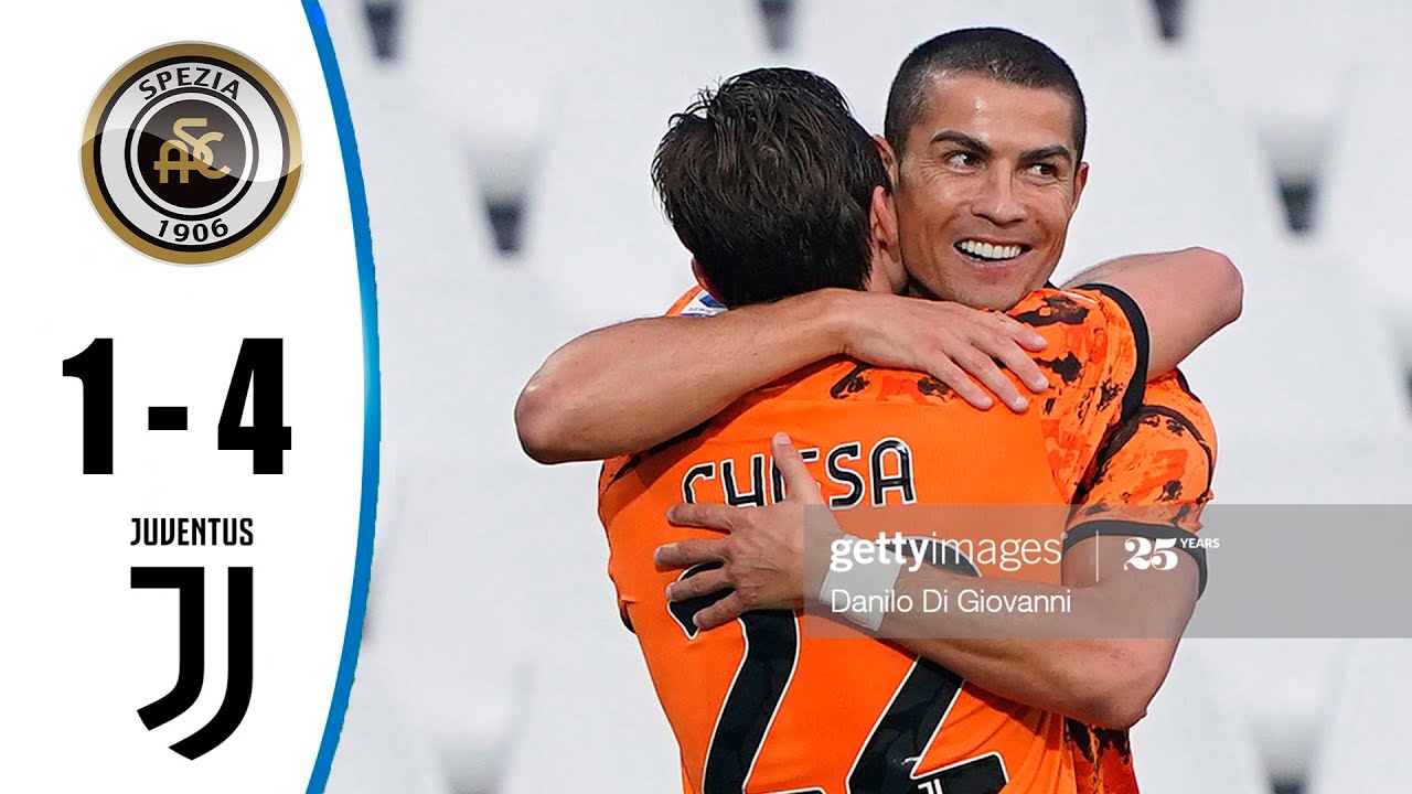 Spezia Vs Juventus 1 4 All Goals Highlights 01 11 2020 Hd Youtube