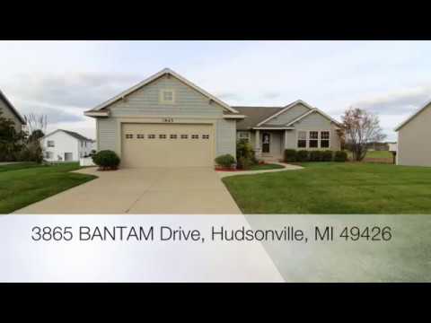 3865 BANTAM Drive, Hudsonville, MI home video tour