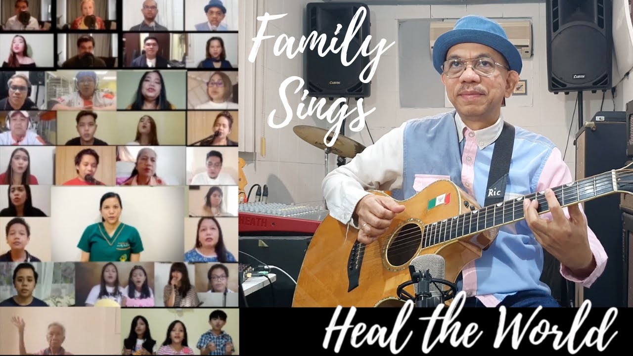 Heal the world (Michael Jackson) Our Family sings together - YouTube