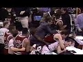 1 hour of rare old school chicago bulls heated moments