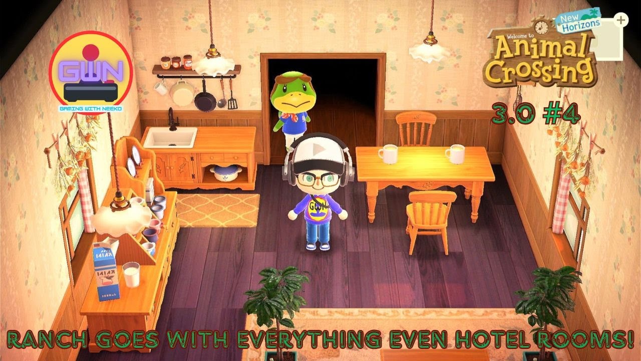 Animal Crossing New Horizons 3.0 #4: Ranch goes with everything even Hotel rooms!