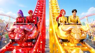 Download Lagu Ruby Family VS Golden Family : RUMI Wins The Magic Buffalo Racing Championship - KPOP Demon Hunters MP3