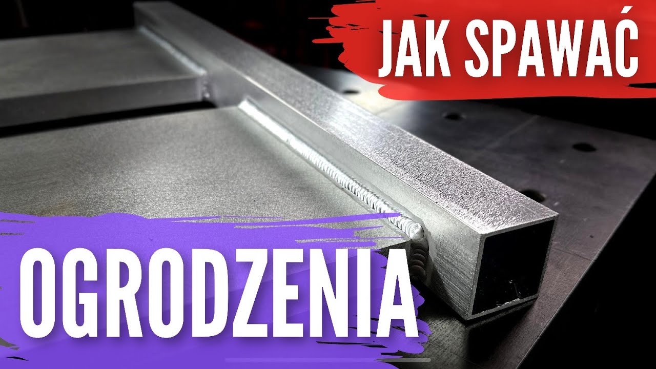 Spawanie TIG - panel ogrodzeniowy.