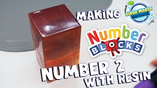 Making Numberblock Number 2 with resin!!