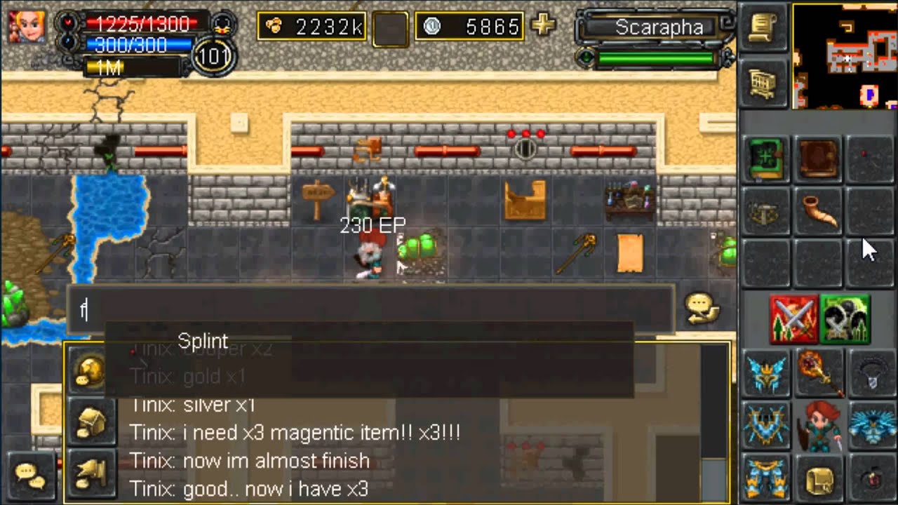 Tibiame New Solohmar +20 Quests (part 2/3) - Queen of elements - Autumn Update 2013