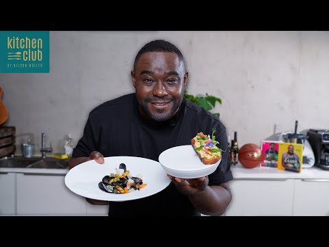 So easy! Rhineland-style mussels for cold days! 🍽️🦪🥗