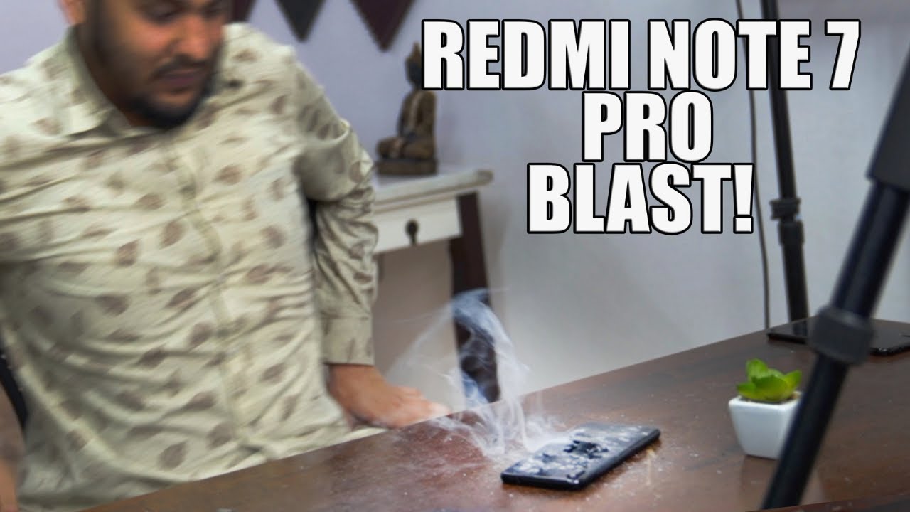 Smoking Redmi Redmi Note 7 Pro SMOKE! But It's very Durable! - YouTube