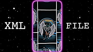 CHAMAK CHAMAK 😇 | NEW TREND XML 👿 | ATTITUDE XML #am_editors_bd #alightmotion #xml 😎  彡