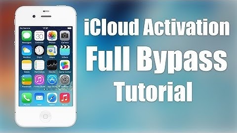 Unlock ICloud-Bypass icloud activation lock for iphone  all version 02/09/2016