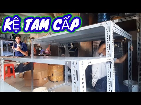 Video Hướng dẫn Cách Lắp Giáp Kệ Bật Thang,Kệ Tam Cấp Bằng... - youtube