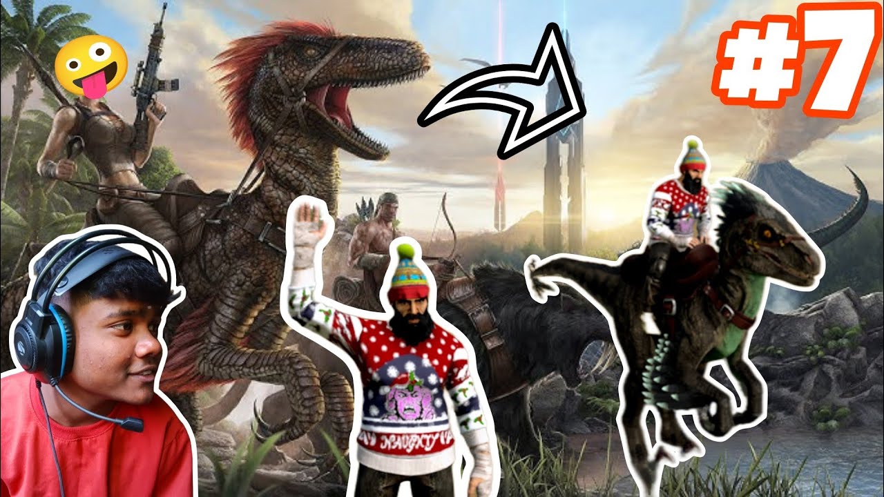 Ark\\ Part 7 taming raptor, too guys click it ❤