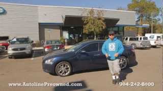 Autoline's 2010 Nissan Maxima 3.5 SV Walk Around Review Test Drive
