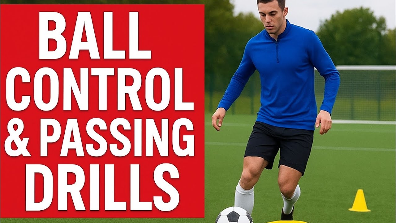 Professional Passing Drills Soccer | Improve Ball Control with Cones ...
