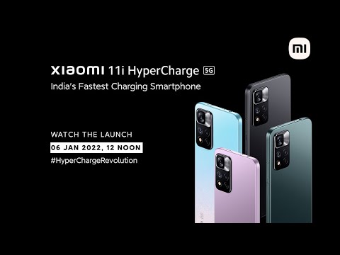 India's Fastest Charging Smartphone | Xiaomi 11i HyperCharge 5G - Launch Event