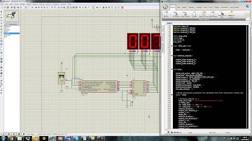 simple thermometer with lm35 , pic 16f688 and 7 segment display , with CCS code