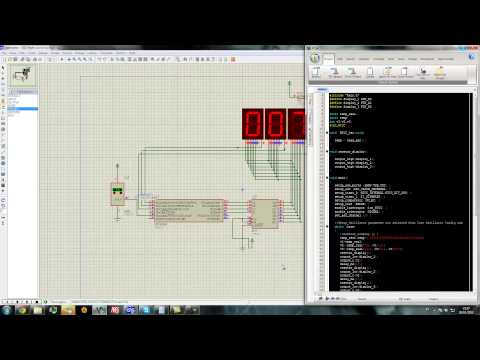 simple thermometer with lm35 , pic 16f688 and 7 segment display , with CCS code