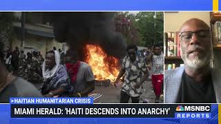 Haiti Crisis with Garry Pierre-Pierre on MSNBC screenshot 1