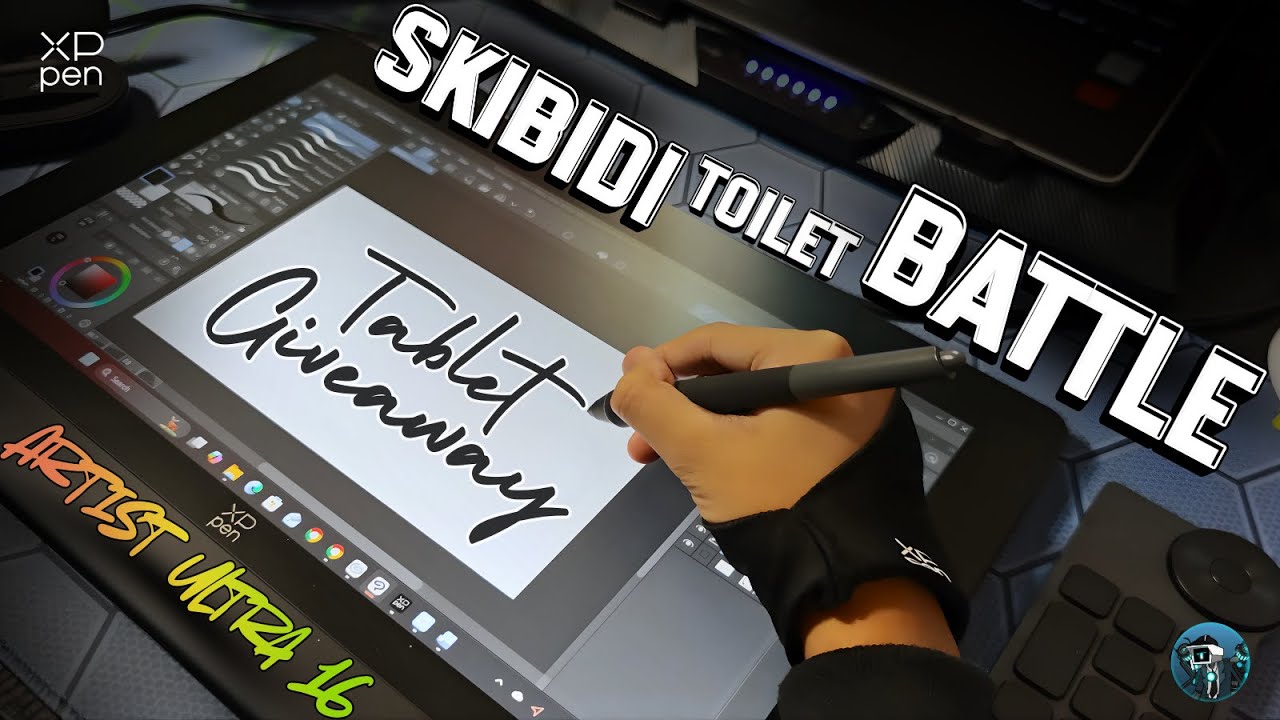 Skibidi: Предновогодний хаос в 4K: розыгрыш XP-Pen + планшета