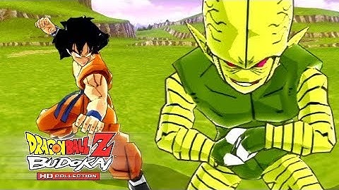DBZ Budokai 3 HD Yamcha (1HP) vs 7 Saibamen
