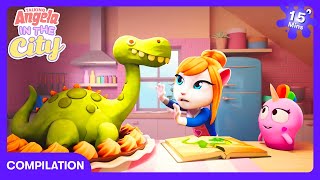 Talking Angela - Dino Cake Disaster? 🦖 | Kids Cartoons | WildBrain Magical Palace