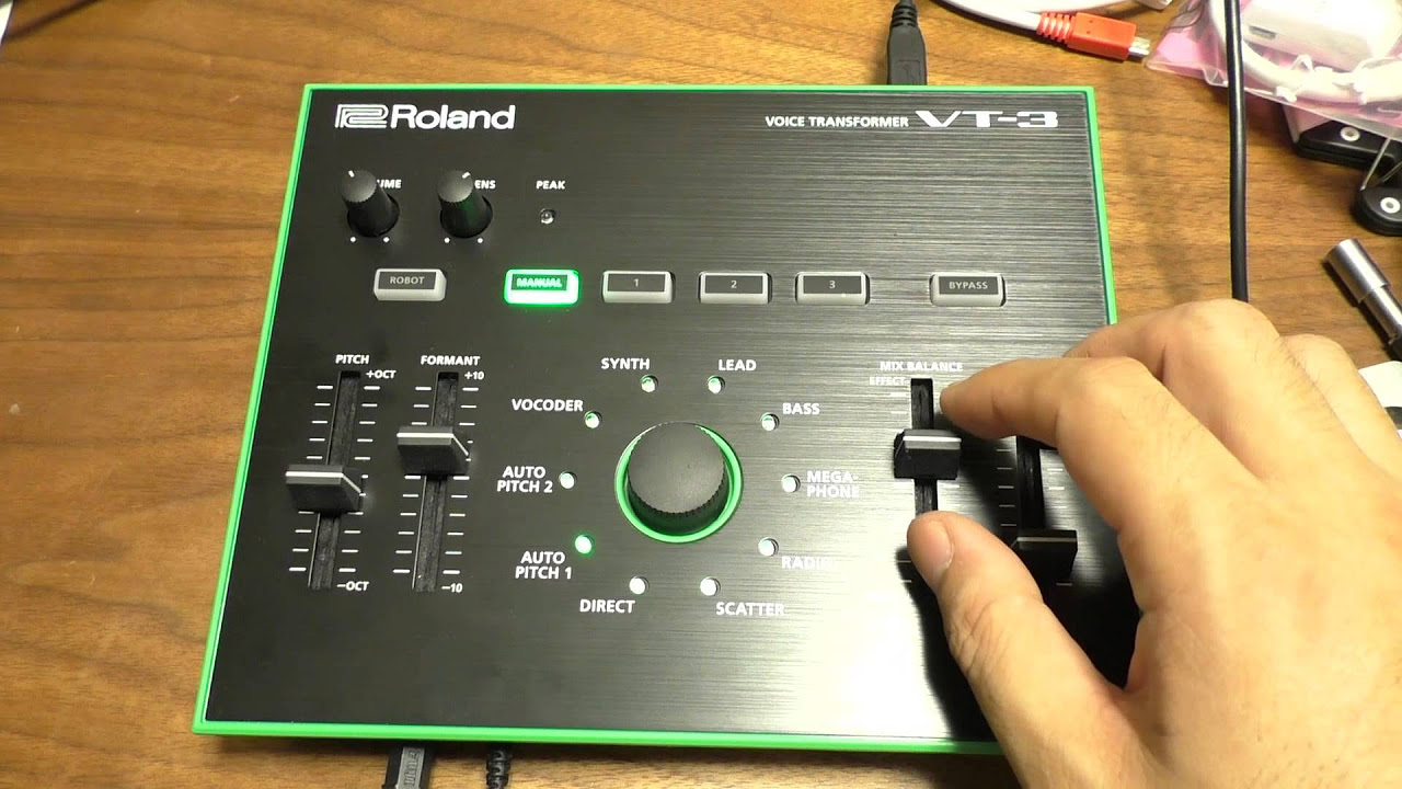 Roland AIRAシリーズ】～ボーカルエフェクターVT-3編～ - YouTube