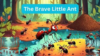 The Brave Little Ant: A Heartwarming Kids' Moral Story